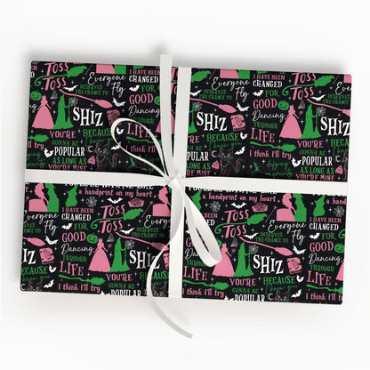 Shiz University Wrapping Paper Wizard Gift Wrap
