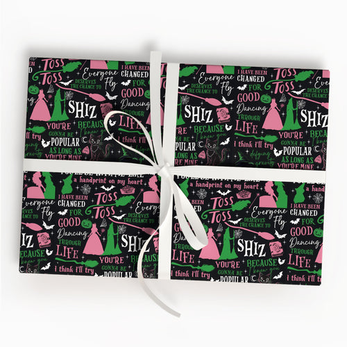 Shiz University Wrapping Paper Wizard Gift Wrap