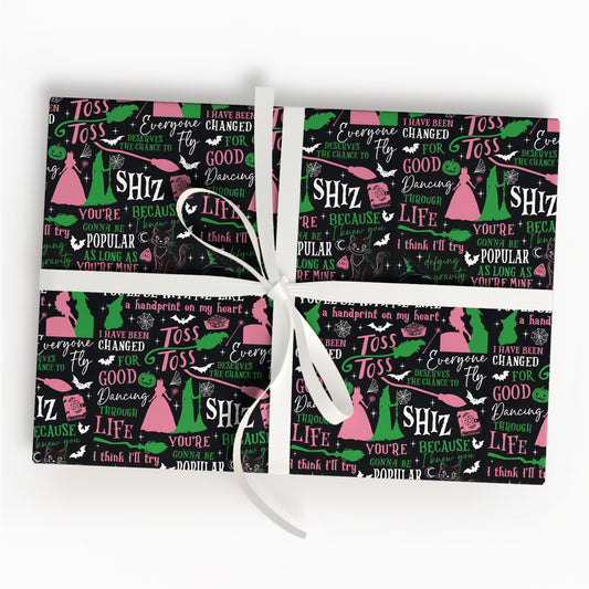 Shiz University Wrapping Paper Wizard Gift Wrap
