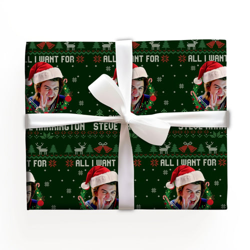 Joseph David Keery Wrapping Paper