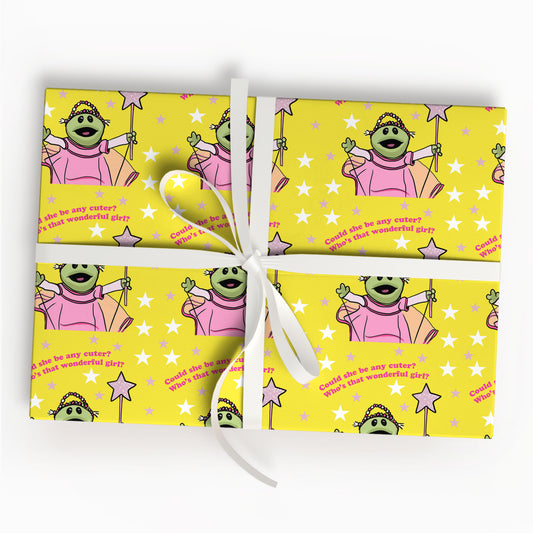 Who's That Wonderful Girl Wrapping Paper