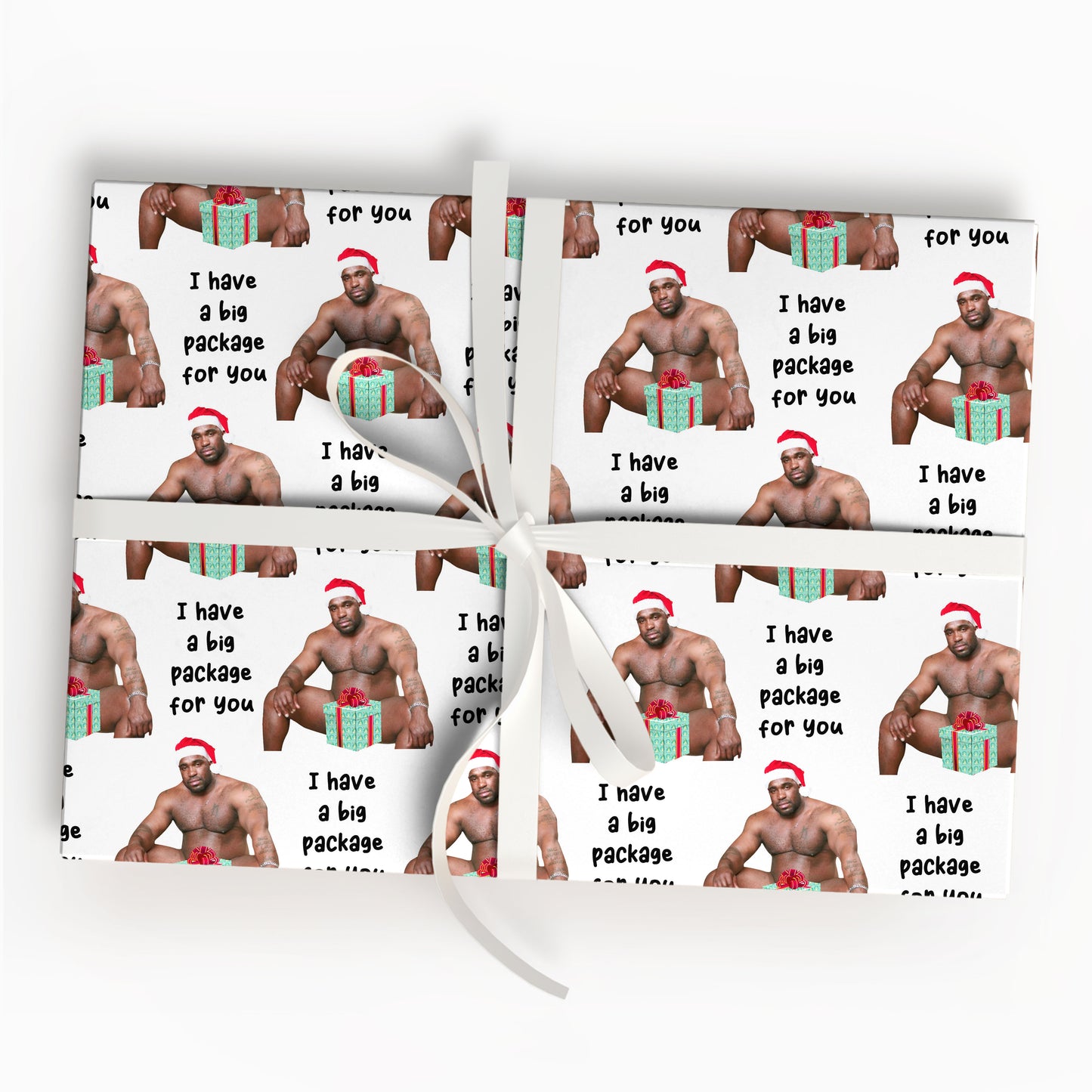 Barry Wood Arabic Meme Matte Christmas Wrapping Paper