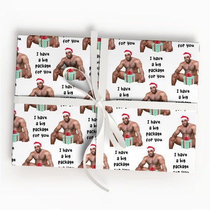 Barry Wood Arabic Meme Matte Christmas Wrapping Paper