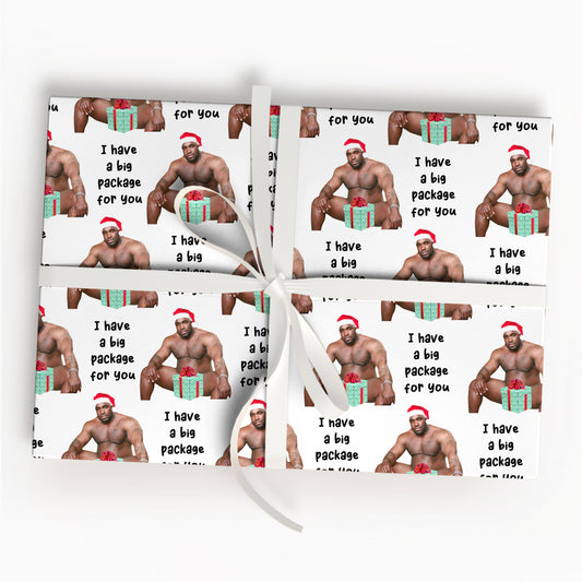 Barry Wood Arabic Meme Matte Christmas Wrapping Paper