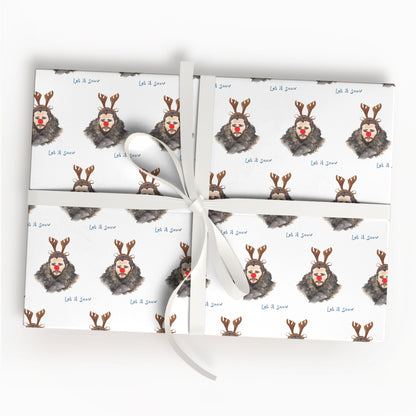 Jon Snow Christmas Wrapping Paper GOT Holiday Gift Wrap