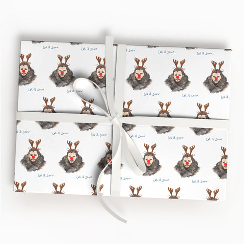 Jon Snow Christmas Wrapping Paper GOT Holiday Gift Wrap