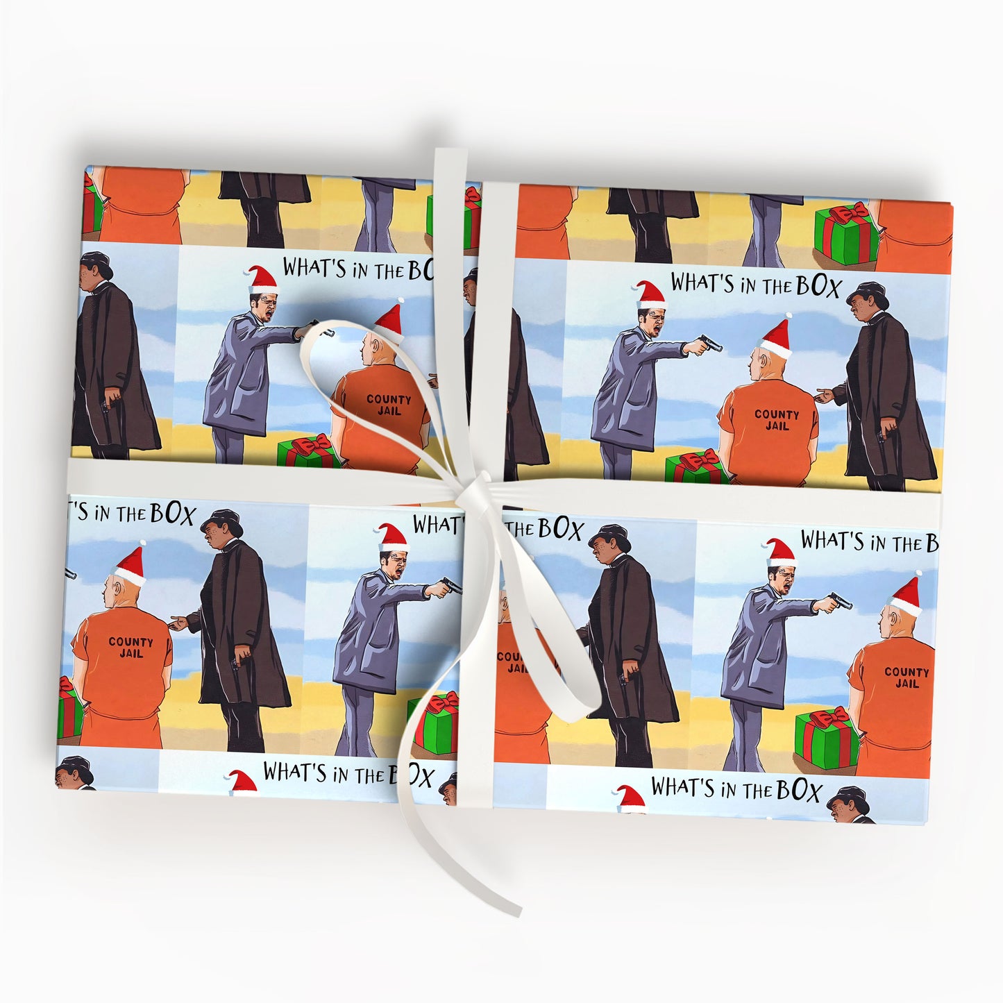 Se7en Wrapping Paper What’s in the Box Gift Wrap