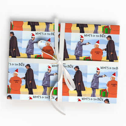 Se7en Wrapping Paper What’s in the Box Gift Wrap