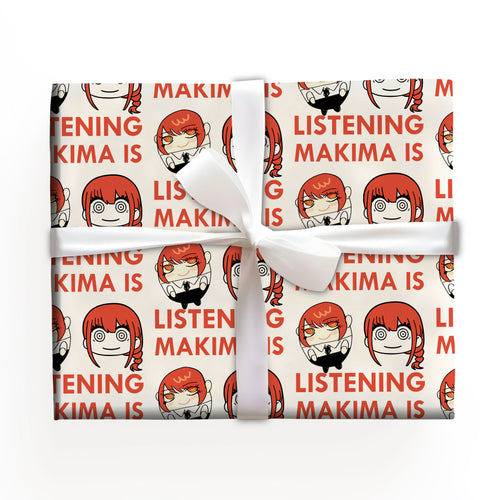 Chainsaw Man Makima Wrapping Paper