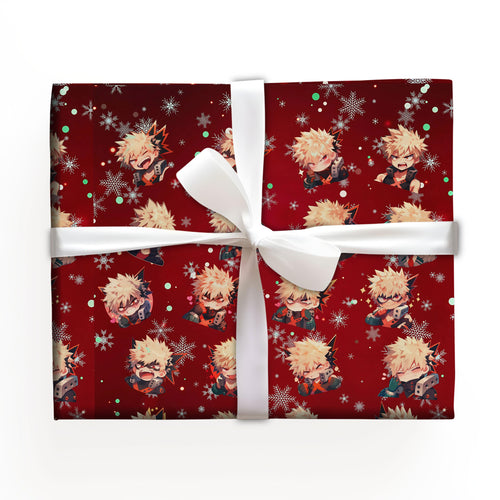 My Hero Academia Wrapping Paper Kid Birthday Gift