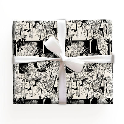 Chainsaw Man Wrapping Paper Sheet