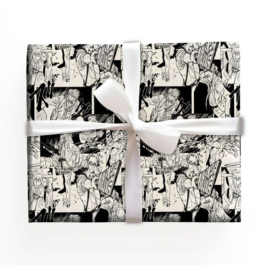 Chainsaw Man Wrapping Paper Sheet