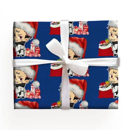 Sukuna Jujutsu Kaisen Wrapping Paper