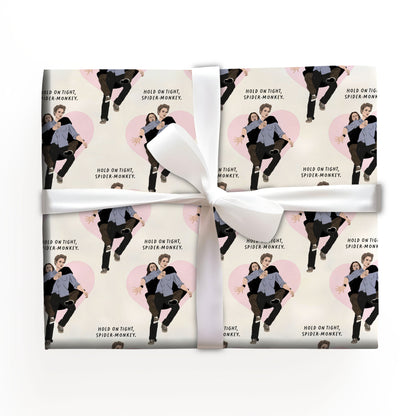 Twilight Spider Monkey Wrapping Paper