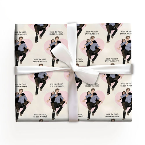 Twilight Spider Monkey Wrapping Paper