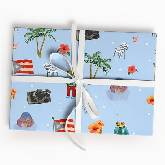 DeBi Tirar Mas Fotos Wrapping Paper Funny Meme Gift Wrap