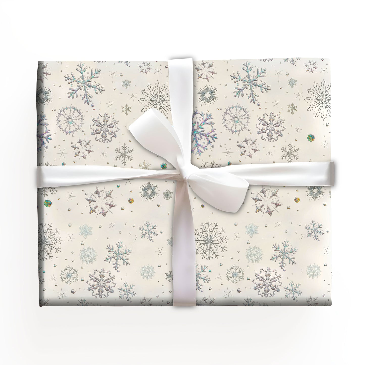 Snowflakes Christmas Wrapping Paper