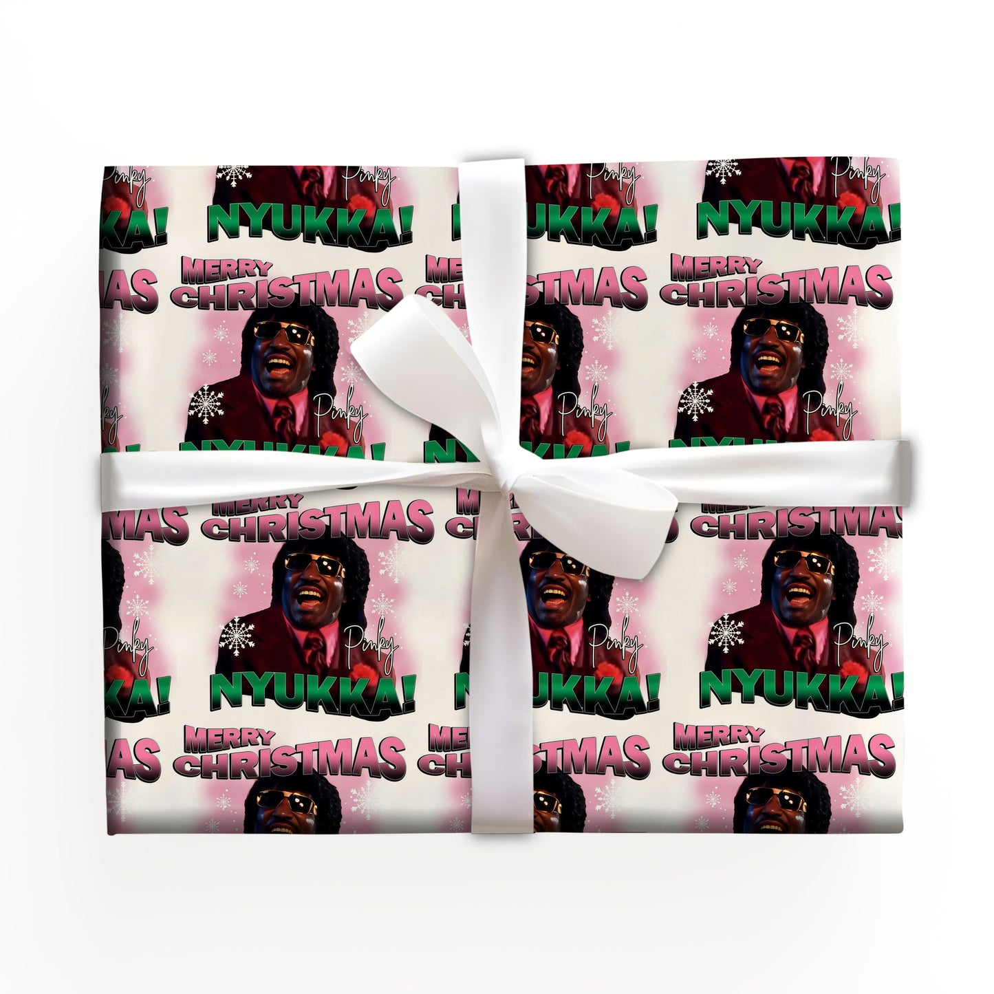 Pinky Nucca Merry Christmas Wrapping Paper