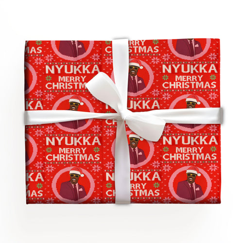 Nyukka Merry Christmas Wrapping Paper