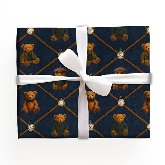Bear Xmas Wrapping Paper
