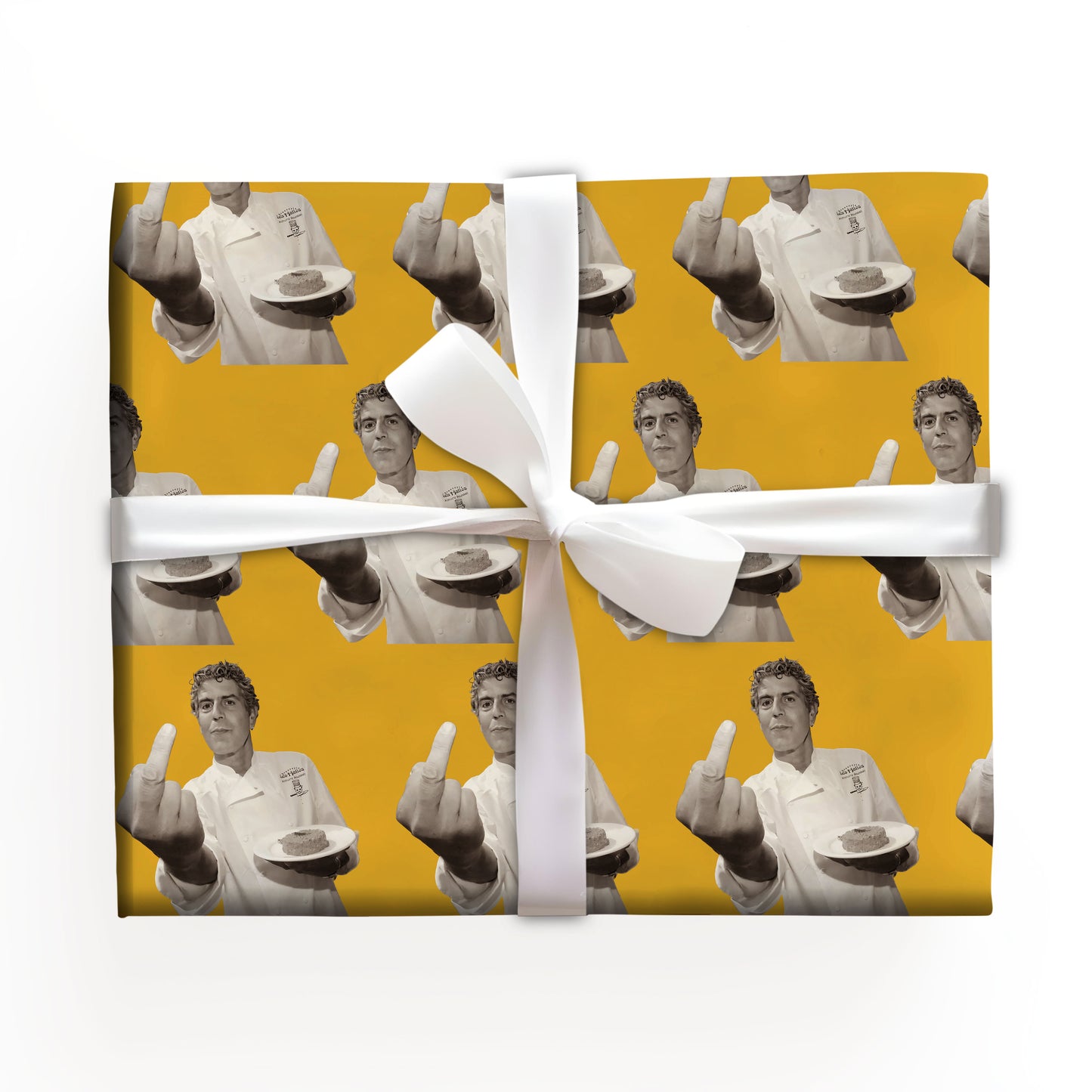 Anthony Bourdain Chef Wrapping Paper Sheet