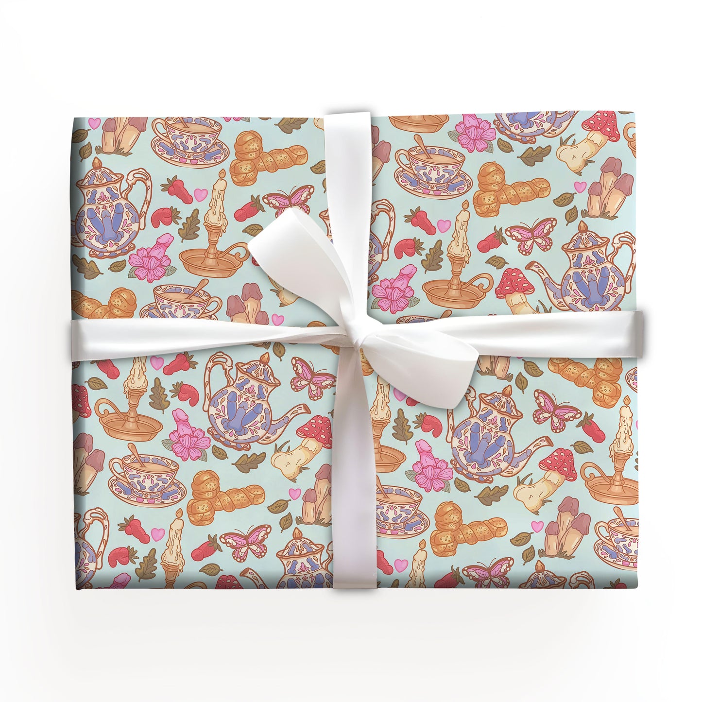 Funny Adult Christmas Wraping Paper Gift