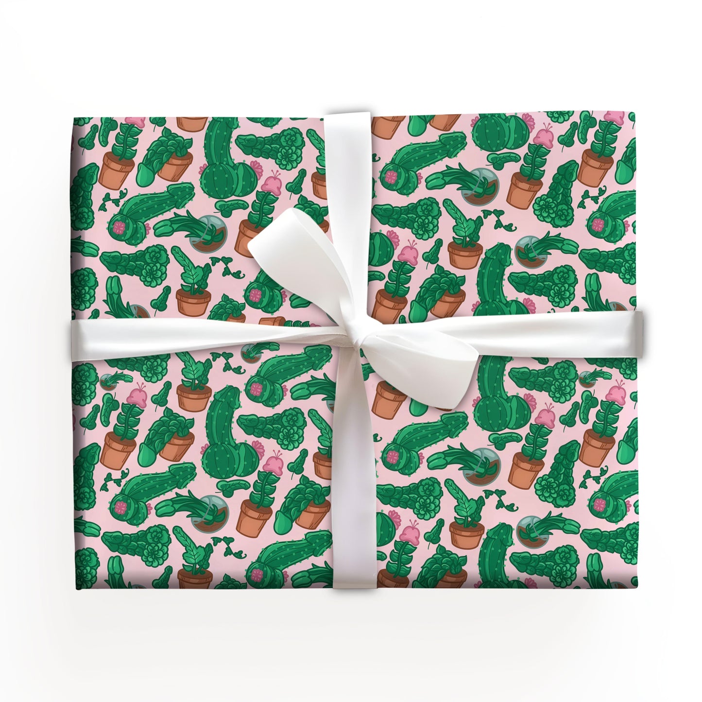Funny Meme Holiday Gift Wrap for Adults
