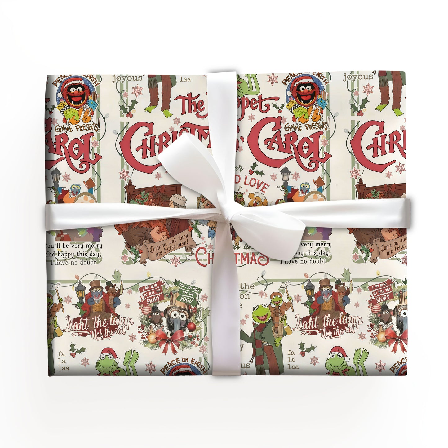 The Muppets Christmas Carol Wrapping Paper