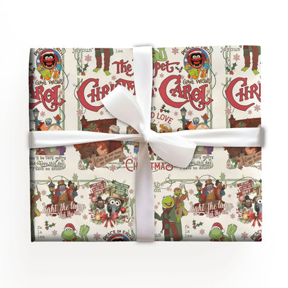 The Muppets Christmas Carol Wrapping Paper