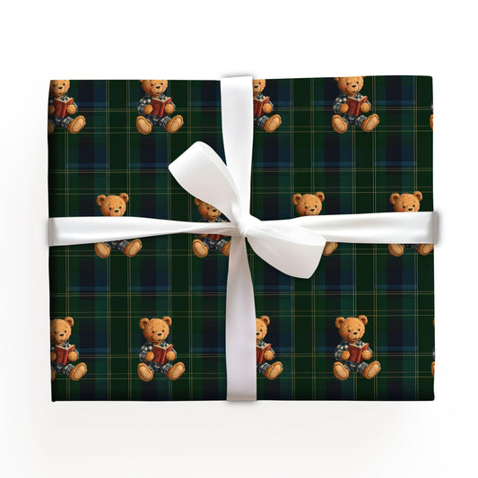 Bear Wrapping Paper Xmas Gift