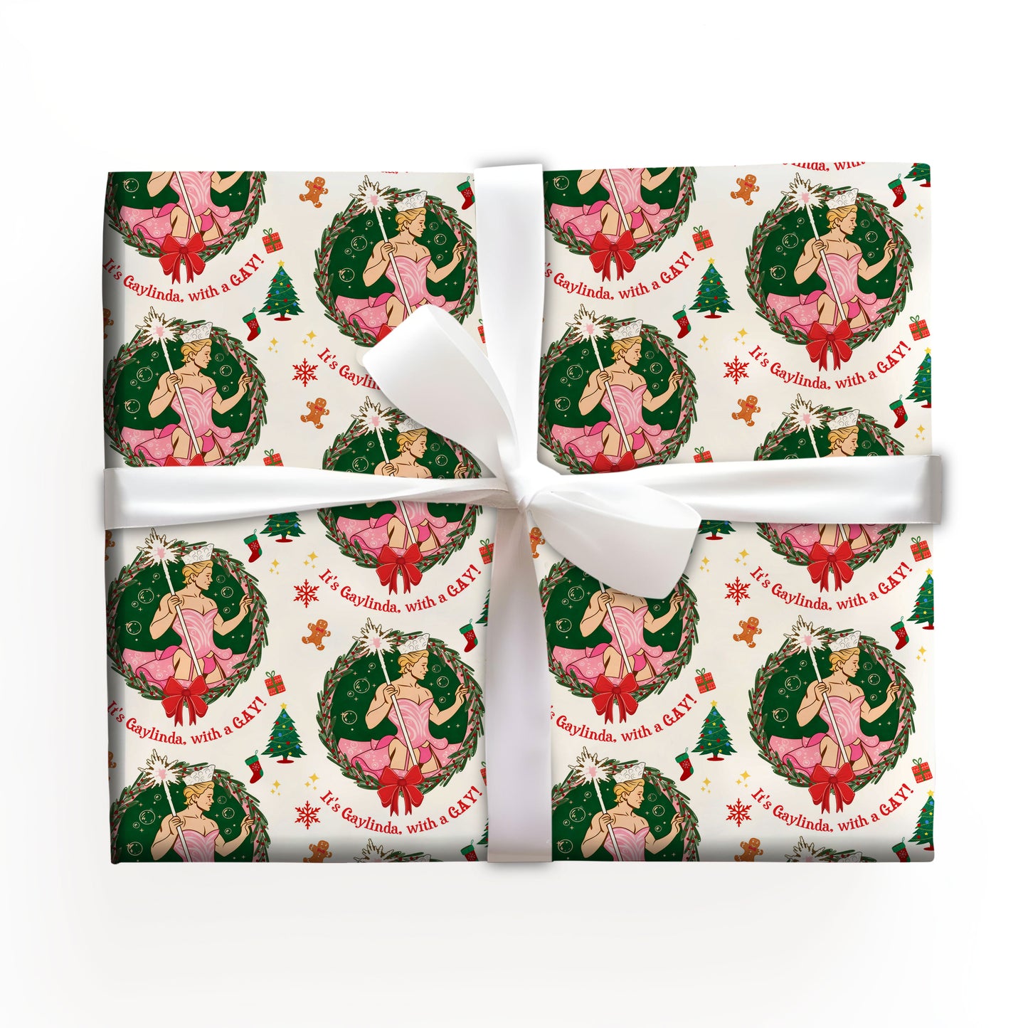 Gay Witches Wrapping Paper