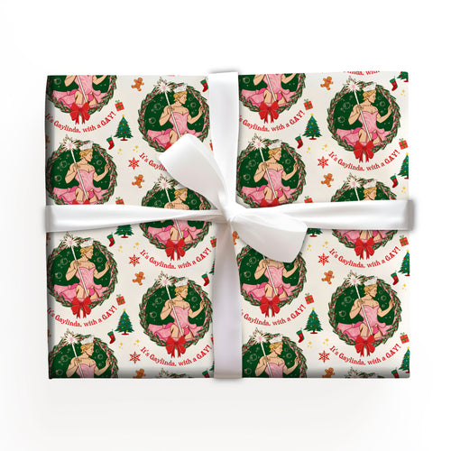 Gay Witches Wrapping Paper