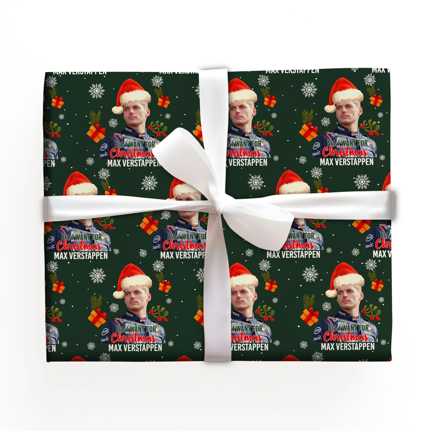 Max Verstappen Wrapping Paper