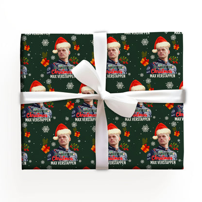 Max Verstappen Wrapping Paper