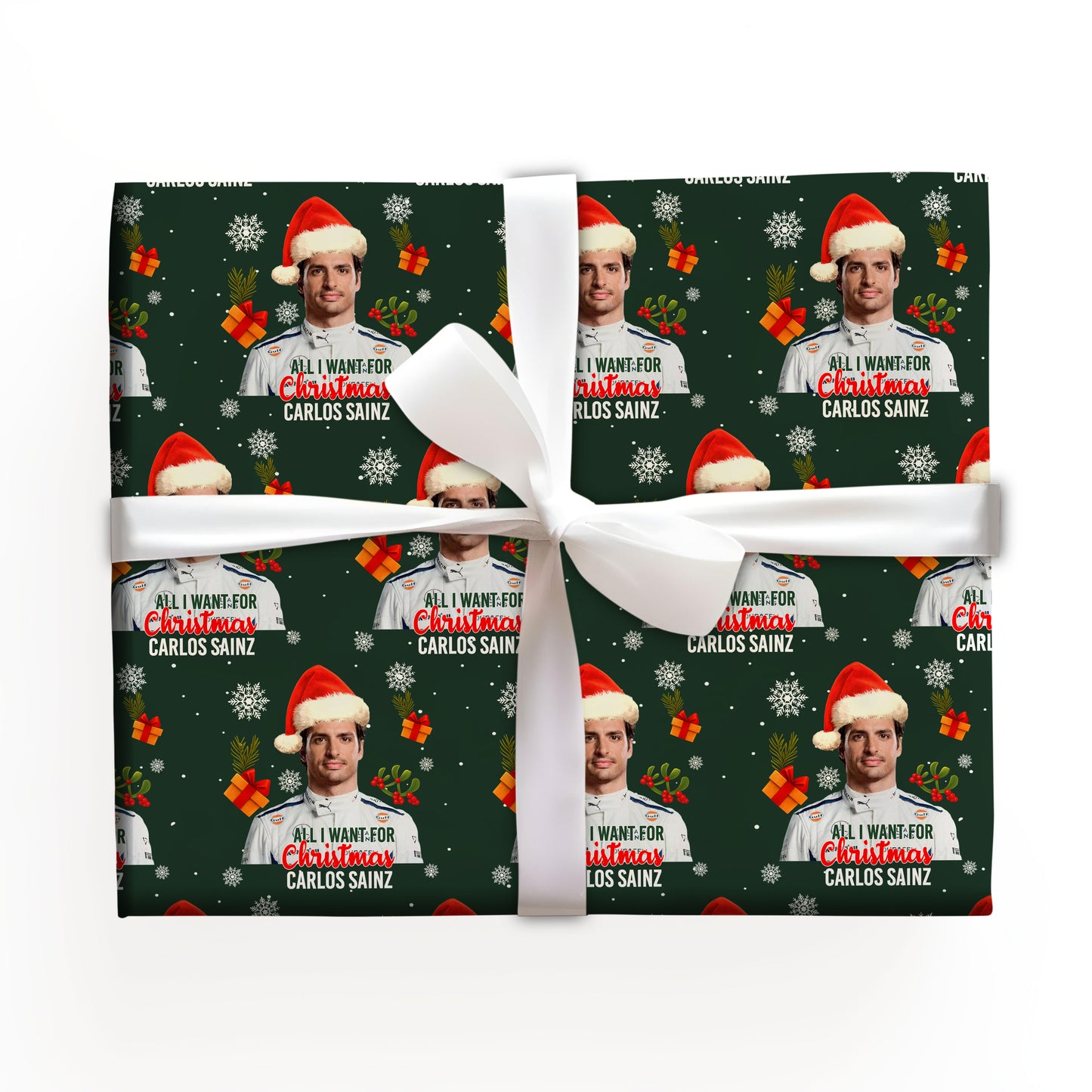Carlos Sainz Wrapping Paper