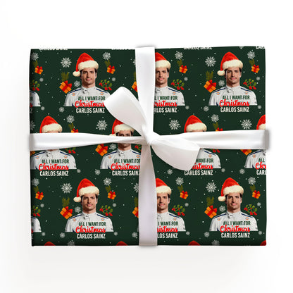 Carlos Sainz Wrapping Paper