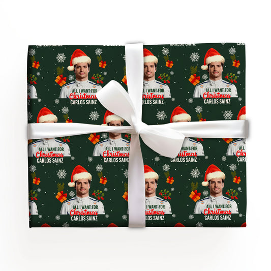 Carlos Sainz Wrapping Paper