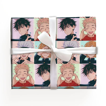 Jujutsu Kaisen Xmas Wrapping Paper