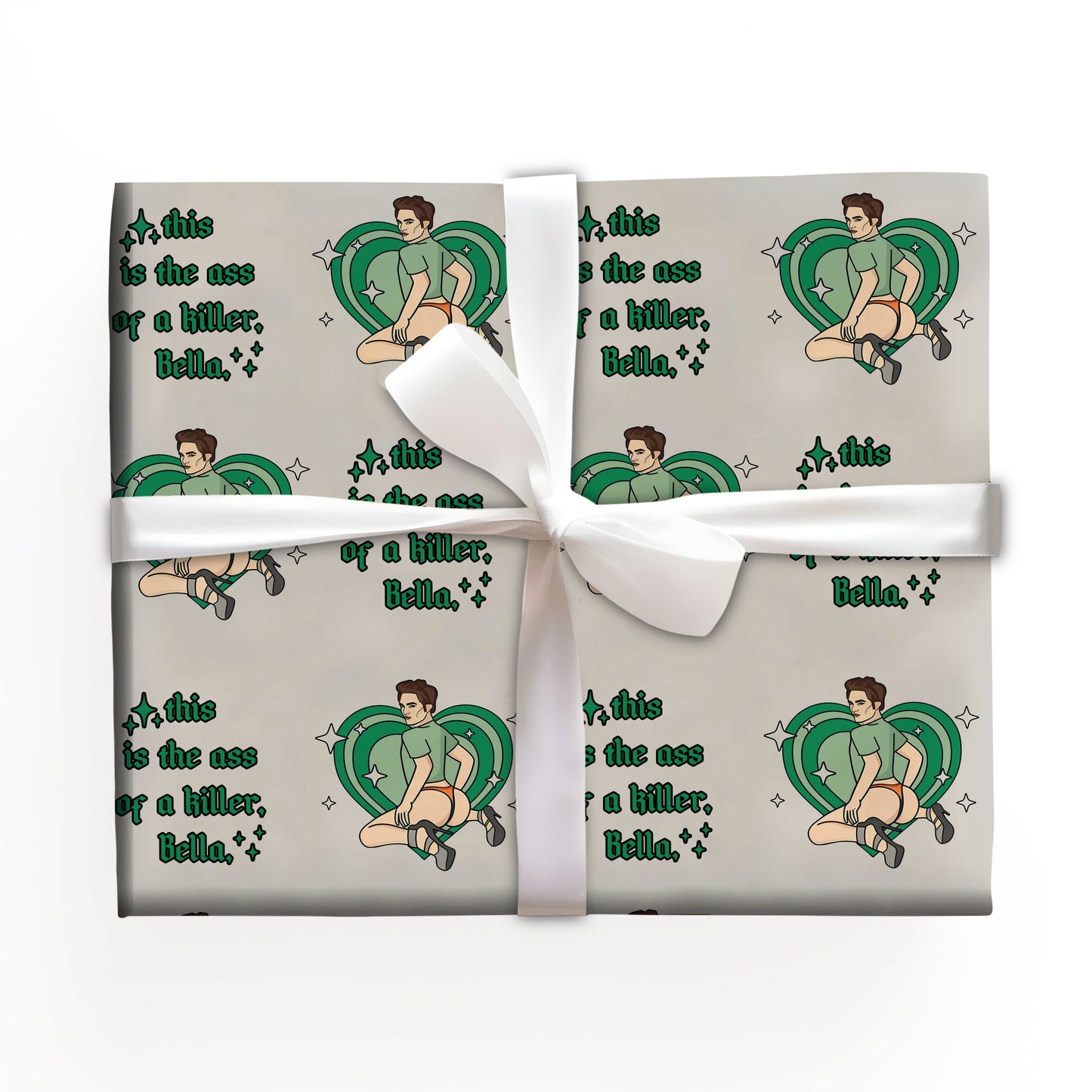 Edward Cullen Xmas Wrapping Paper Roll