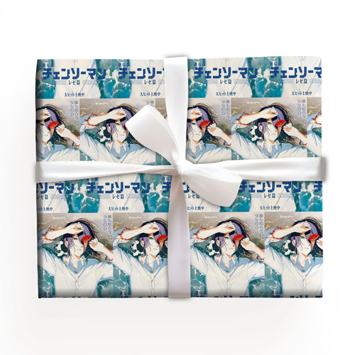 Chainsaw Man Wrapping Paper Xmas Gift