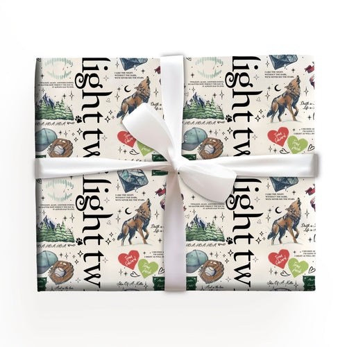 Twilight Wrapping Paper True Saga Fans