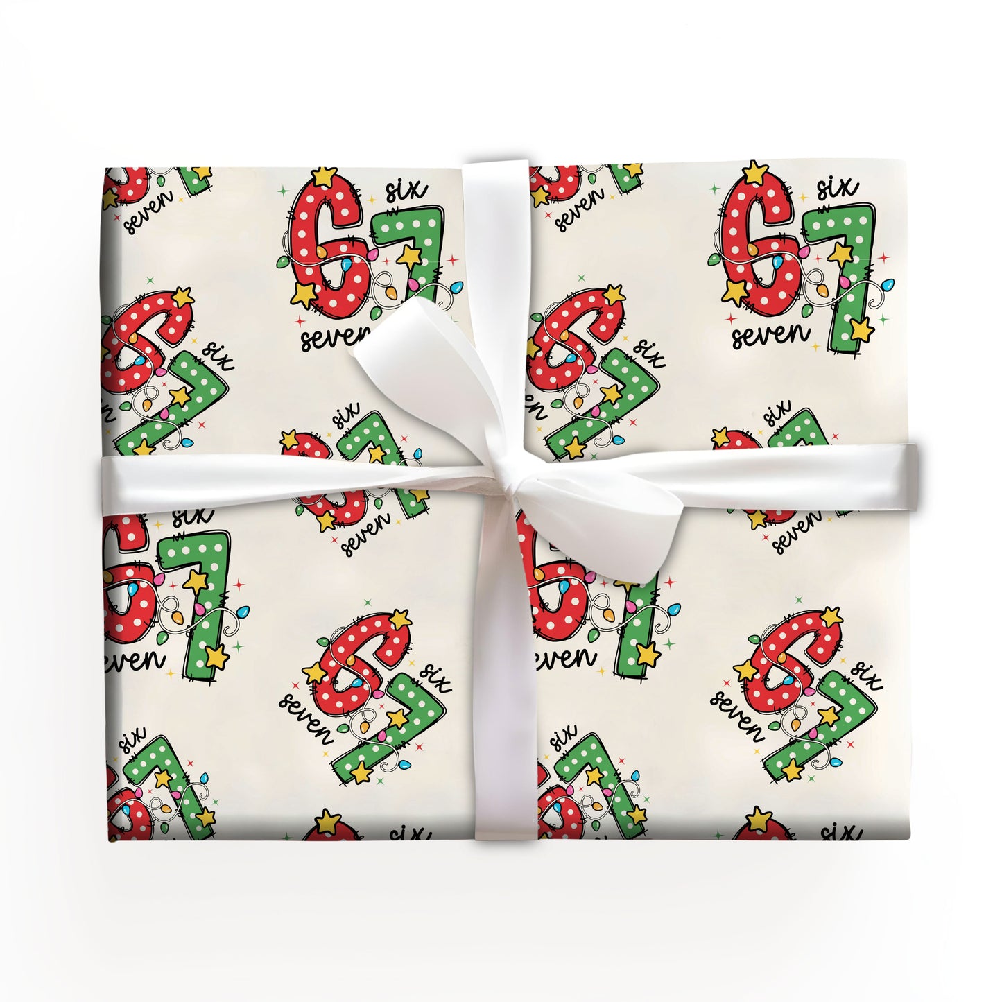 Funny Meme 67 Trend Gift Wrap
