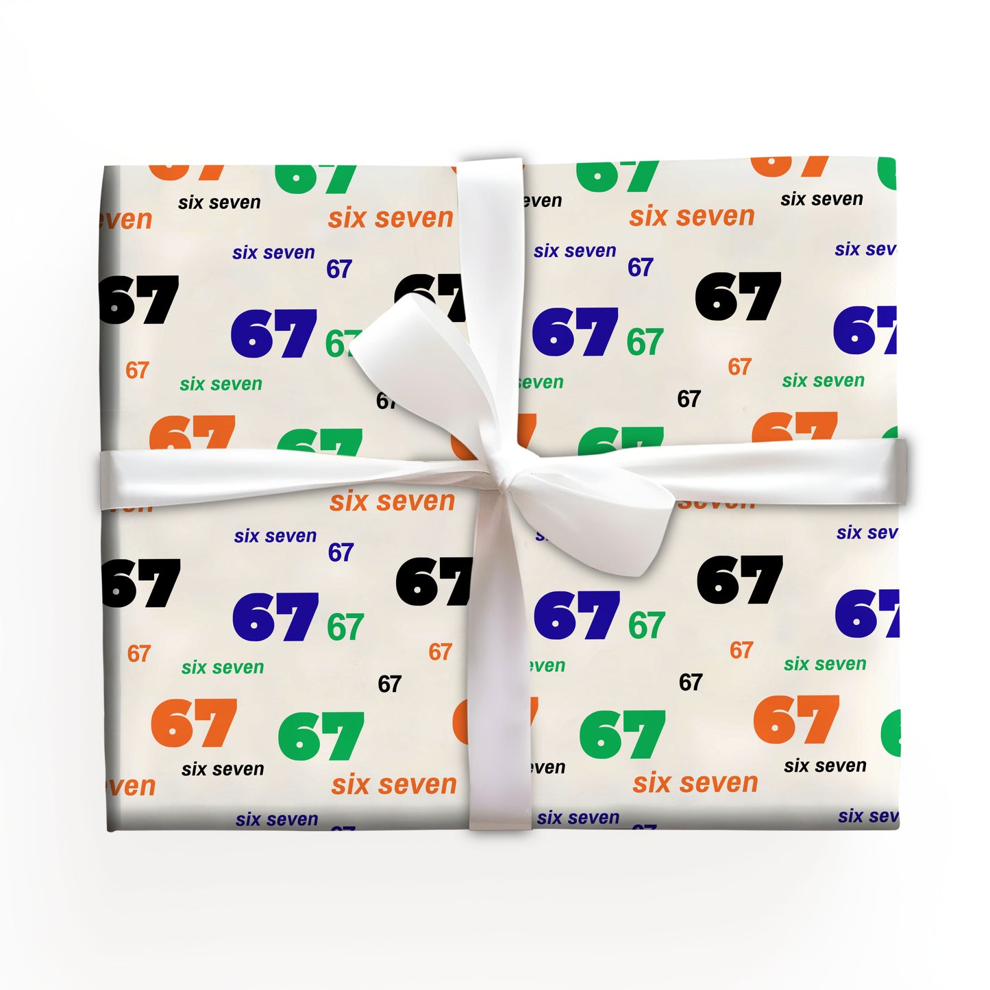6-7 Wrapping Paper 67 Christmas Gift Wrap