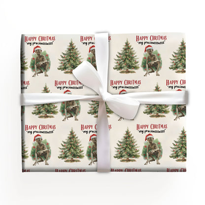 Gollum Lord Of The Rings Wrapping Paper