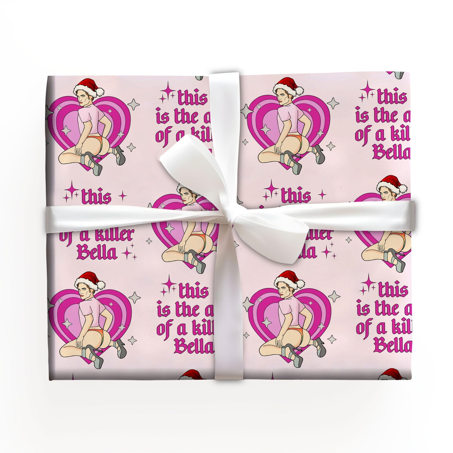 Edward Cullen Pink Wrapping Paper