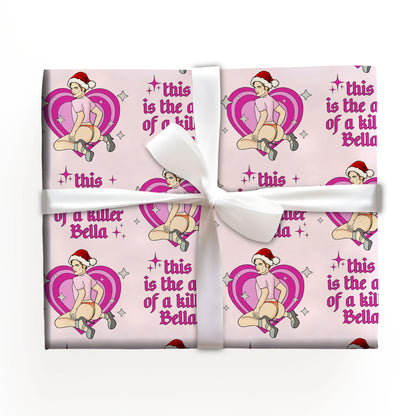 Edward Cullen Pink Wrapping Paper