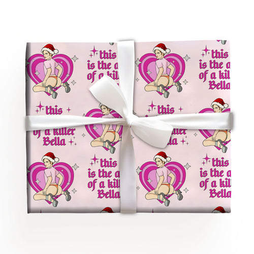 Edward Cullen Pink Wrapping Paper