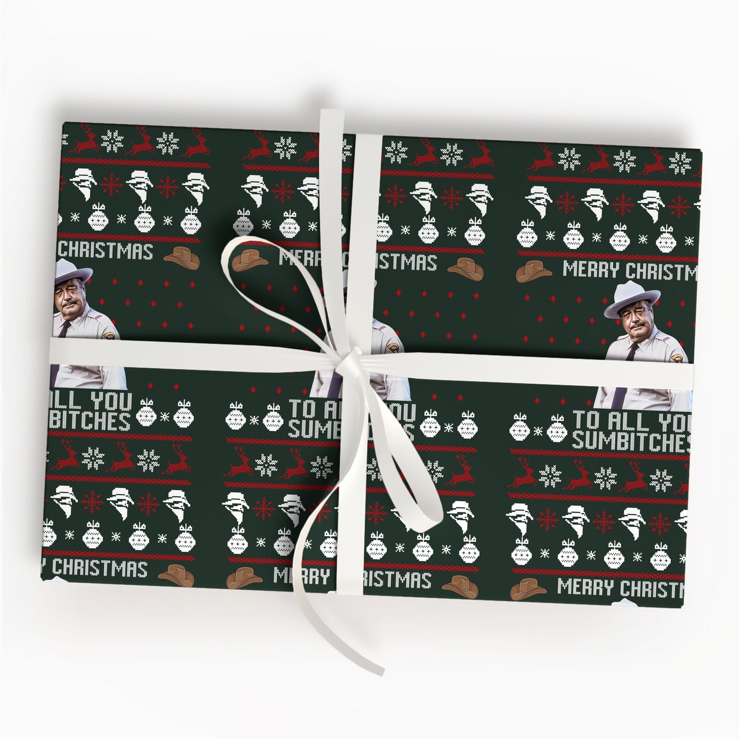 Buford T Justice Wrapping Paper