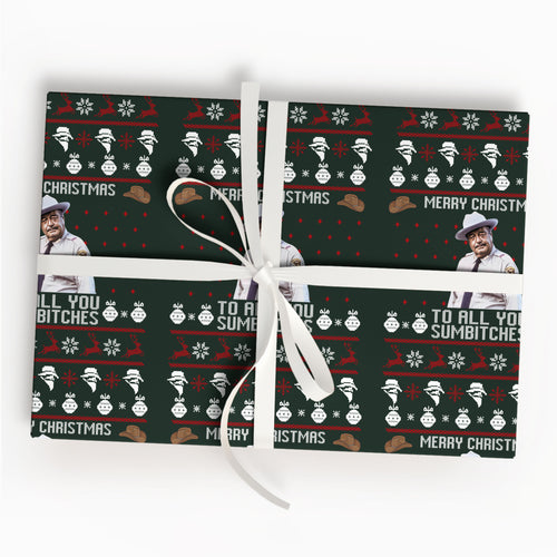 Buford T Justice Wrapping Paper