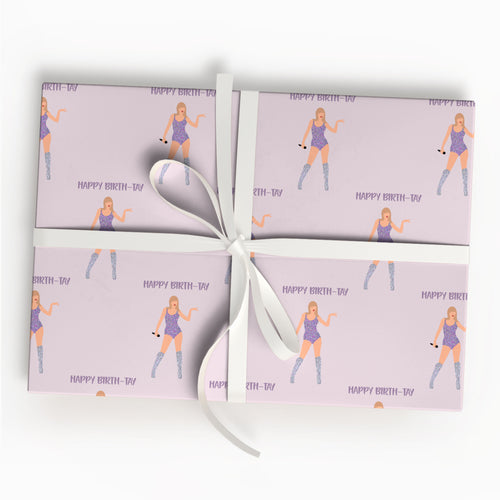 Showgirl Era Wrapping Paper Taylor Swift Gift Wrap